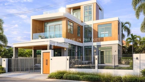 4 Bedroom Modern Pool Villa in Chalong