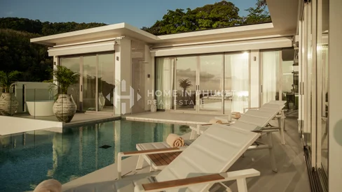 Spacieuse villa 4 chambres avec vue sur la mer à Layan