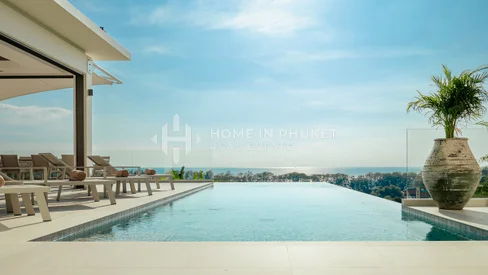 Spacieuse villa 4 chambres avec vue sur la mer à Layan