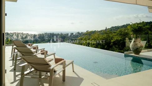 Spacieuse villa 4 chambres avec vue sur la mer à Layan