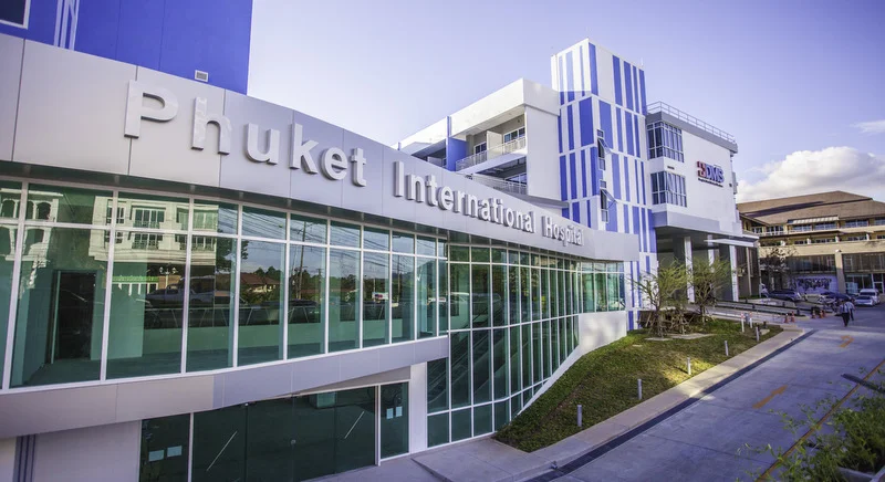 The new wing of Phuket International Hospital