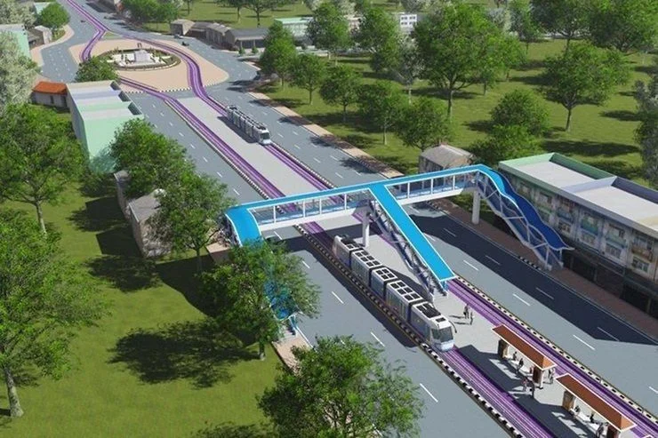 Proposed Phuket Light Rail station