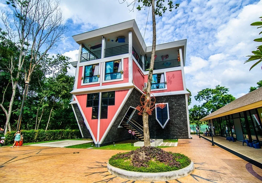 Phuket's upside down house